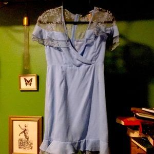 Darling periwinkle dress